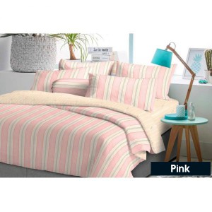 Lima Pink 180x200cm Bed Sheet 6pcs